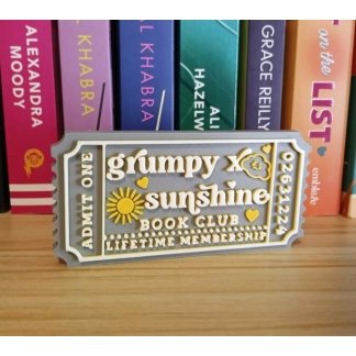 Grumpy Sunshine Trope Ticket