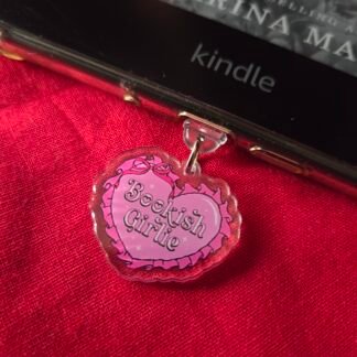 Bookish girlie - Kindle Charm