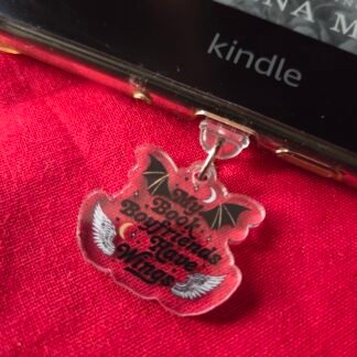 Book boyfriends have wings - Kindle Charm