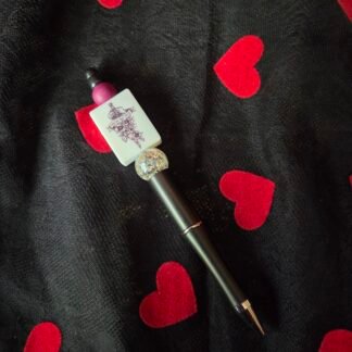 Beaded pen - You do not yield