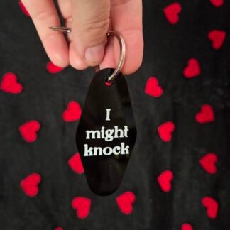 I might knock.. Hotel Keyring