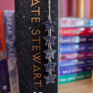 Black glitter and silver - Read Rater