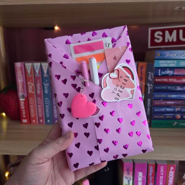 SELF CARE Blind Date Book Wrapping